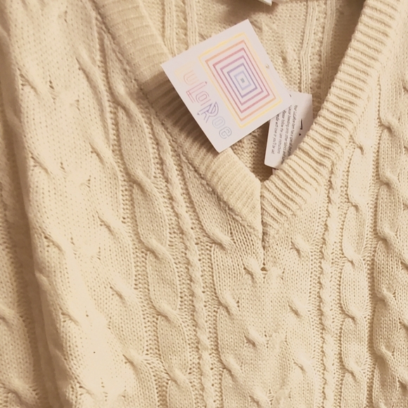 LuLaRoe Sweater Vest - Picture 3 of 8